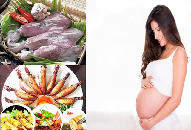 Can pregnant women eat squid